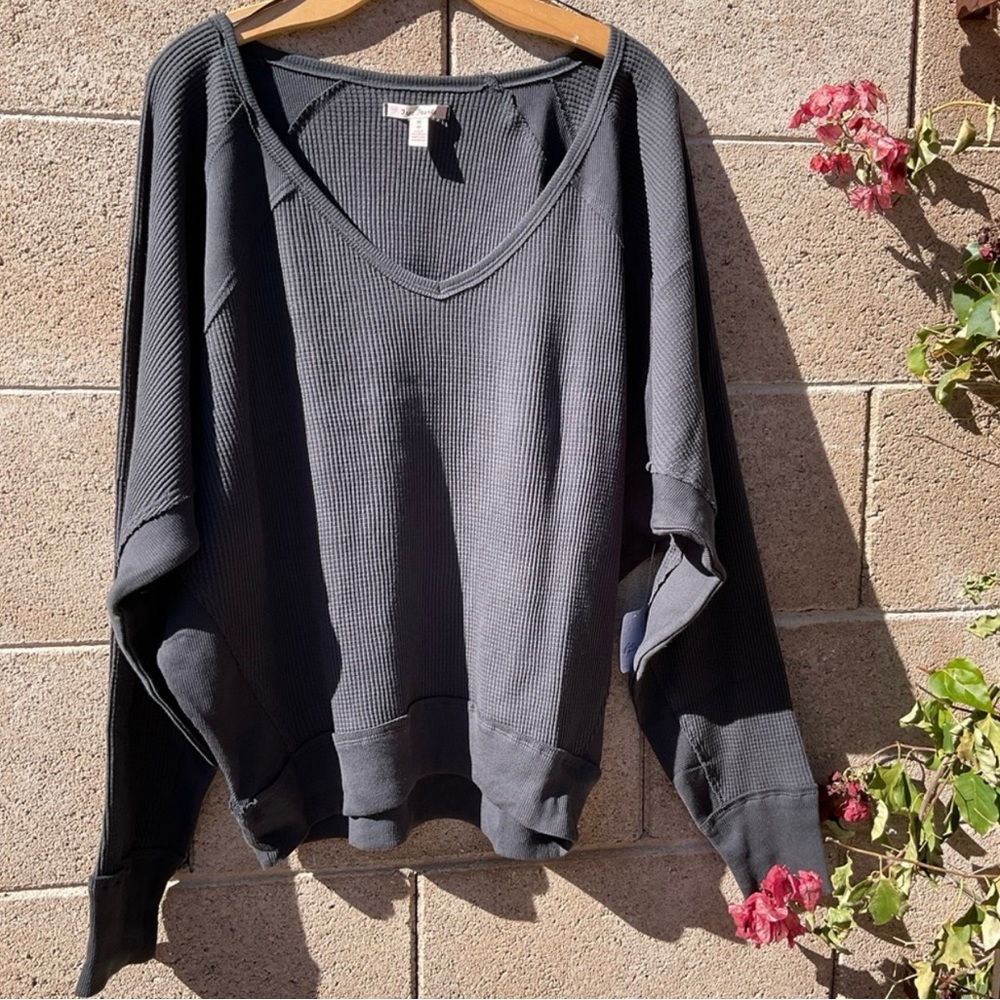 Free People Santa Clara Thermal Top NWT